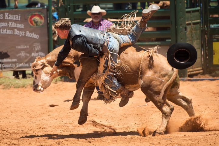 a man riding a horse in the dirt